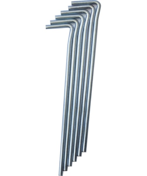 Tent Accessories Yate: Palapinės kuoliukai Yate - nerūdijantis plienas, 6 vnt.