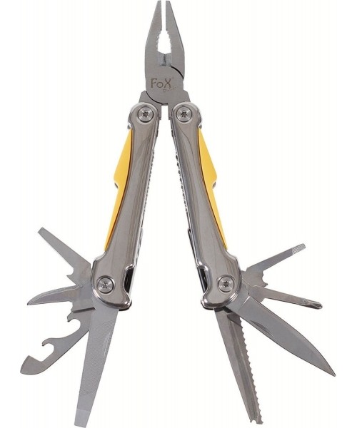 Multifunction Tools and Knives FoxOutdoor: Pocket Tool Fox Outdoor - Stainless Steel with Plastic Inserts, Large