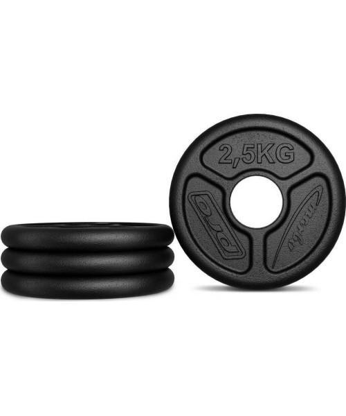 Olympic Cast Iron Weight Plate Marbo MW-O2I5-OLI, 2,5 kg, 51mm