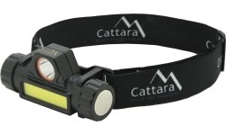 Headlamp Cattara 120lm rechargeable