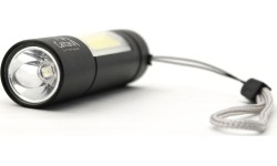 LED Flashlight Cattara ZOOM 120lm rechargeable