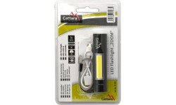 LED Flashlight Cattara ZOOM 120lm rechargeable