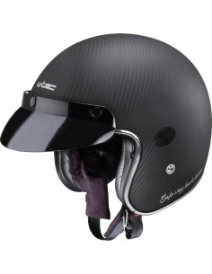 Motorcycle Helmet W-TEC Vacabro SWBH - Matt Carbon Pure