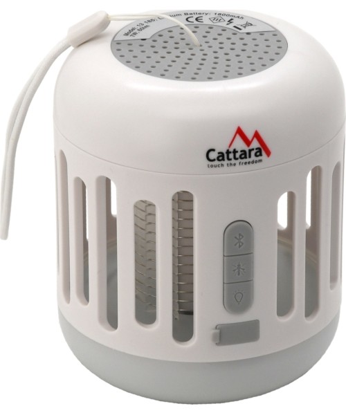 Putukaid püüdvad lambid Cattara: Muzikos grotuvas, žibintuvėlis + UV vabzdžių gaudyklė Cattara