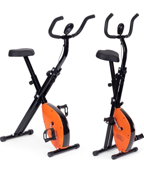 Exercise Bikes ModernHOME: Treniruočių dviratis stacionarus treniruoklis mechaninis skaitiklis kompiuteris bepakopis reguliav...