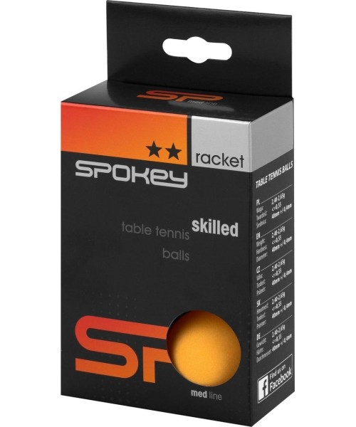 Table Tennis Ball Spokey Skilled **, 6pcs
