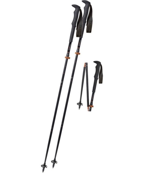 Kepikõnnikepid Komperdell Carbon FXP.4 Exp. Vario, 105-125 cm, paar