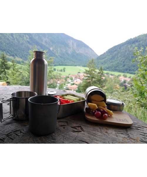 Mug BasicNature Titanium Beaker, 375ml