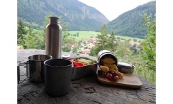 Kruus BasicNature Titanium Beaker, 375ml