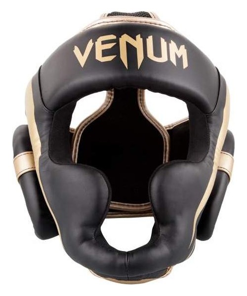Headgear Venum Elite - Black/Gold