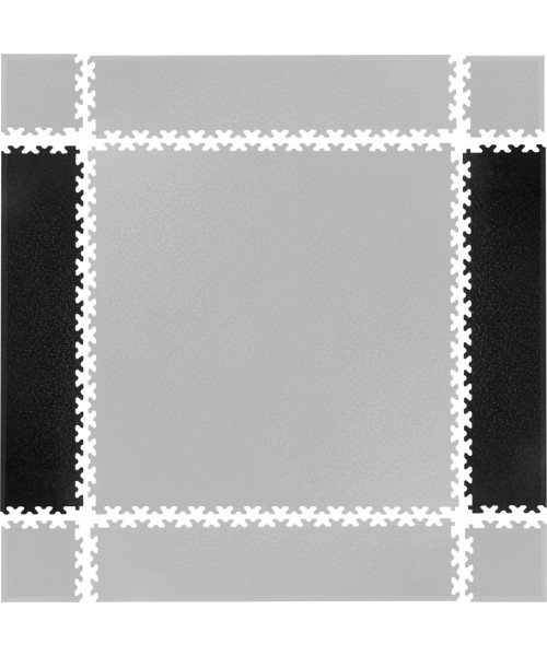 Madratsid inSPORTline: Kraštinės dalys sudedamai dangai inSPORTline Simple Black – 2 vnt.