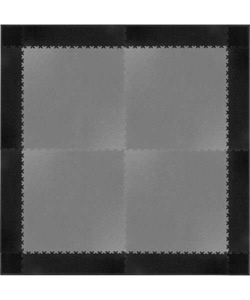 Ramp Pieces for Puzzle Mat inSPORTline Simple Black – 2 Pcs.