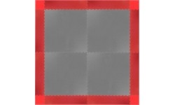 Corner Pieces for Puzzle Mat inSPORTline Simple Red – 4 Pcs.