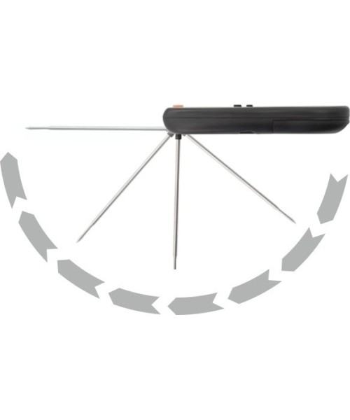 Digital folding barbecue thermometer Cattara