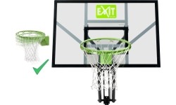 Seinale kinnitatav korvpallilaud EXIT Galaxy rõngaga