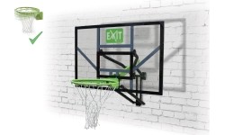 EXIT Galaxy Wall-Mount System (with Dunkring) Rectangular Polycarbonate (PC)