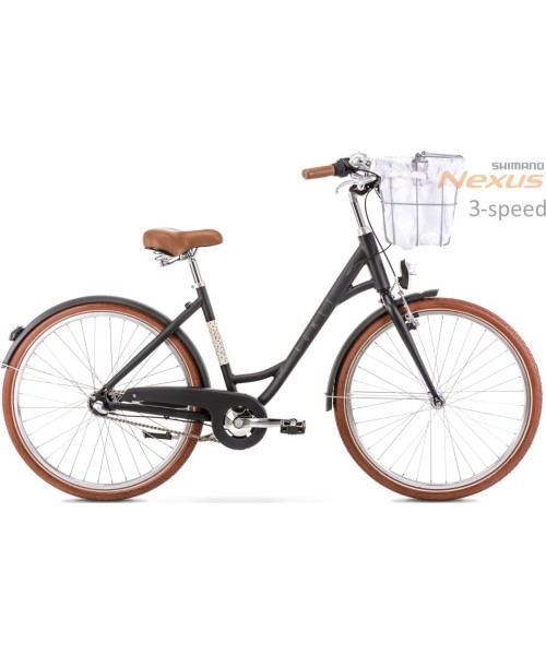 Linnarattad Romet: Dviratis Romet Pop Art Eco 28" Alu 2022 black