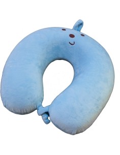 Neck Cushion BasicNature Kids, Blue