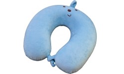 Neck Cushion BasicNature Kids, Blue