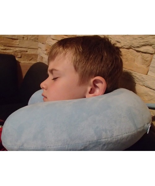 Neck Cushion BasicNature Kids, Blue