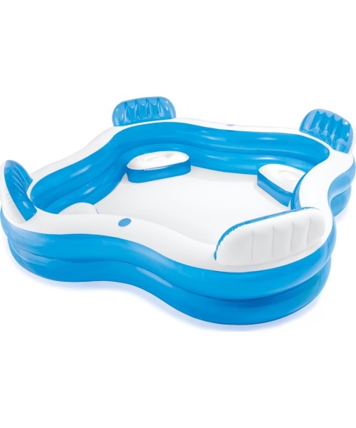 Maapealsed basseinid Intex: Sodo baseinas Intex 56475, su sėdynėmis, 229x229cm