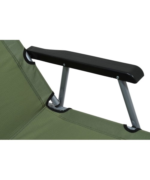 Foldable Camping Chair Cattara Lyon - Dark Green