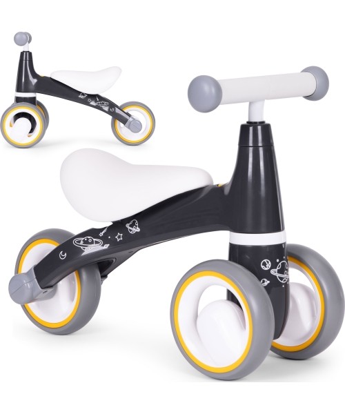 Laste tõukerattad Eco Toys: Vaikų krosinis dviratis saugaus dizaino EVA ratai "Cosmic" ECOTOYS