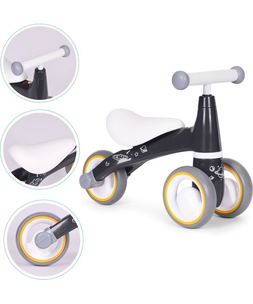 Laste kolmerattaline EVA ratastega „Cosmic" ECOTOYS