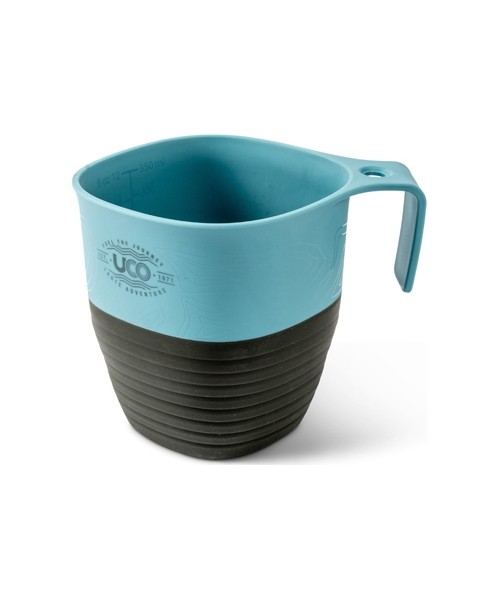 Matkapudelid ja tassid UCO: Kokkupandav tass UCO 350ml, sinine-hall