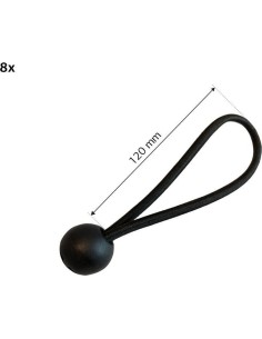 Kummipael palliga batuudile Berg, 120 mm (8 tk)