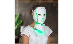 LED-valgusteraapia näo-/kaelamask inSPORTline Hilmana