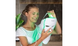 LED-valgusteraapia näo-/kaelamask inSPORTline Hilmana
