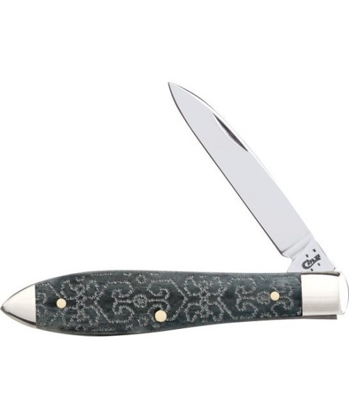 Hunting and Survival Knives W.R. Case & Sons Cutlery Co.: Sulankstomas peilis Case SS Tear Drop, pilkas