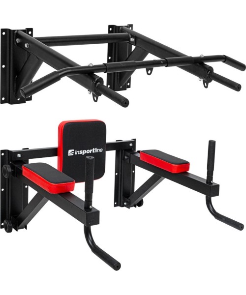 Cross Bars with Parallels inSPORTline: Prie sienos montuojamas skersinis ir lygiagretės inSPORTline Wallar