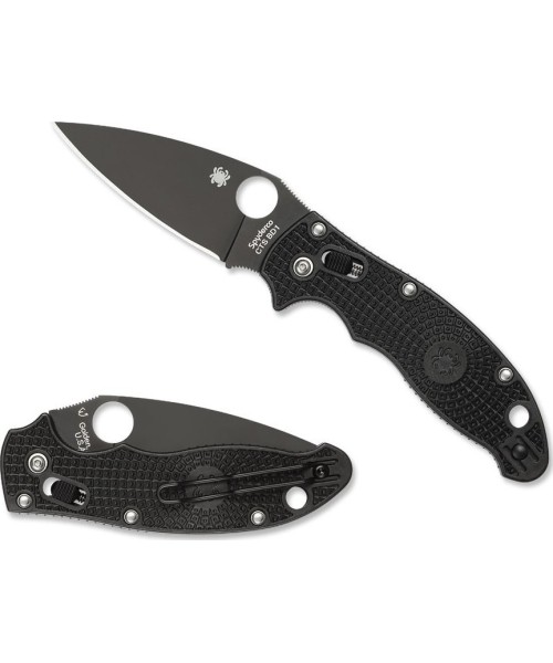 Jahi- ja ellujäämisnoad Spyderco, Inc.: Sulankstomas peilis Spyderco C101PBBK2 Manix 2
