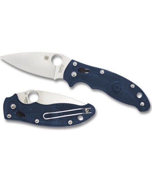 Jahi- ja ellujäämisnoad Spyderco, Inc.: Sulankstomas peilis Spyderco C101PDBL2 Manix 2, tamsiai mėlynas