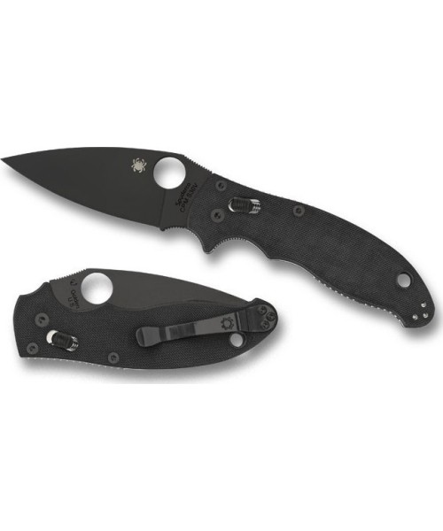 Jahi- ja ellujäämisnoad Spyderco, Inc.: Sulankstomas peilis Spyderco C101GPBBK2 Manix 2