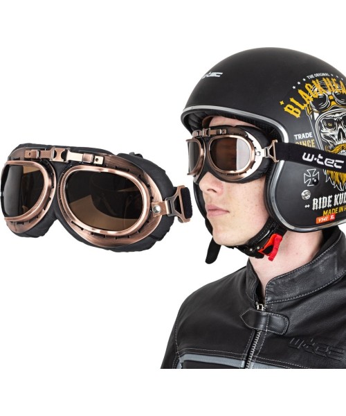 Mootorratta kaitseprillid W-TEC: Motociklininko akiniai W-TEC Steamrust