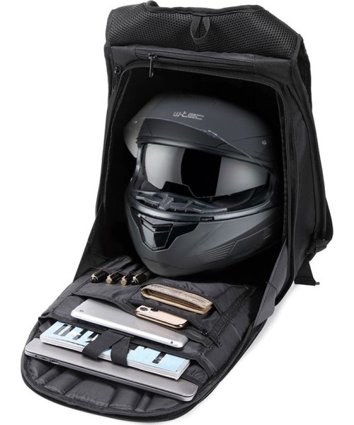 Hard Shell Motorcycle Backpack W-TEC Shellter