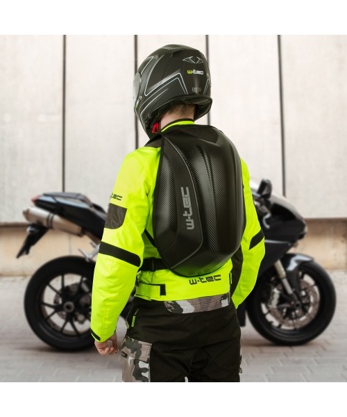 Hard Shell Motorcycle Backpack W-TEC Shellter