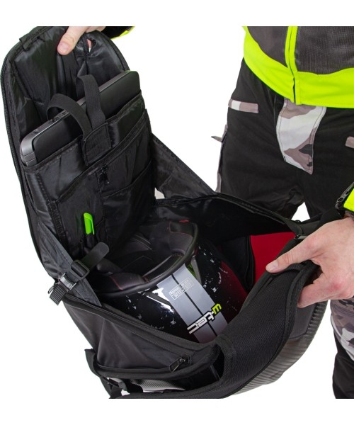 Hard Shell Motorcycle Backpack W-TEC Shellter