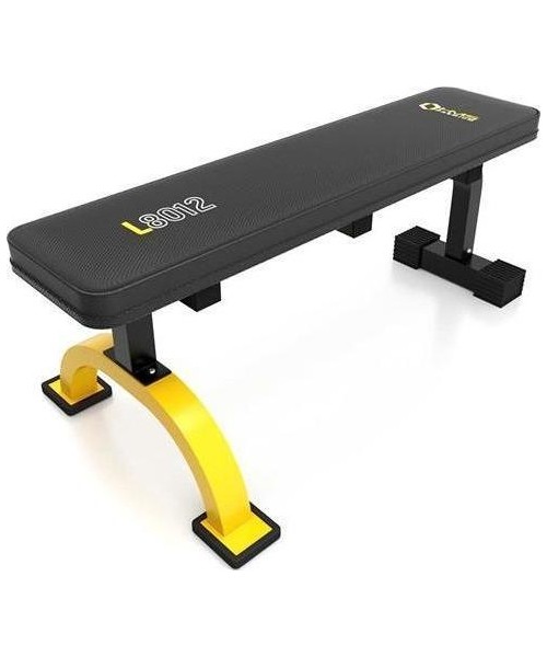 Flat Benches HMS Premium: L8012 TRENIRUOČIŲ SUOLAS HMS PREMIUM