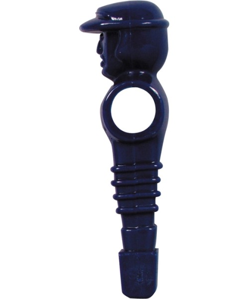 Soccerman with Cap Buffalo, Blue, 16 mm