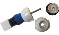 Soccer Man Buffalo, Blue, 16 mm