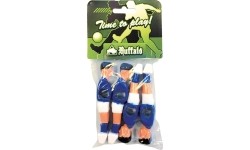 Soccer Table Soccer Men Buffalo, Blue / White, 13 mm, 4 pcs
