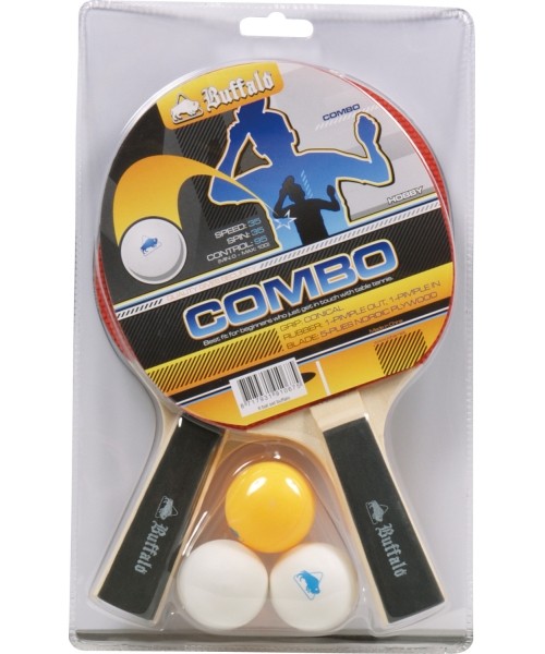 Table Tennis Rackets Buffalo: Table Tennis Bat Set Buffalo Combo