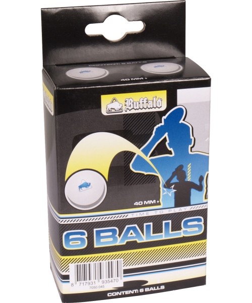 Table Tennis Balls Buffalo: Table Tennis Balls Buffalo Competition, 3 stars, 6 pcs.