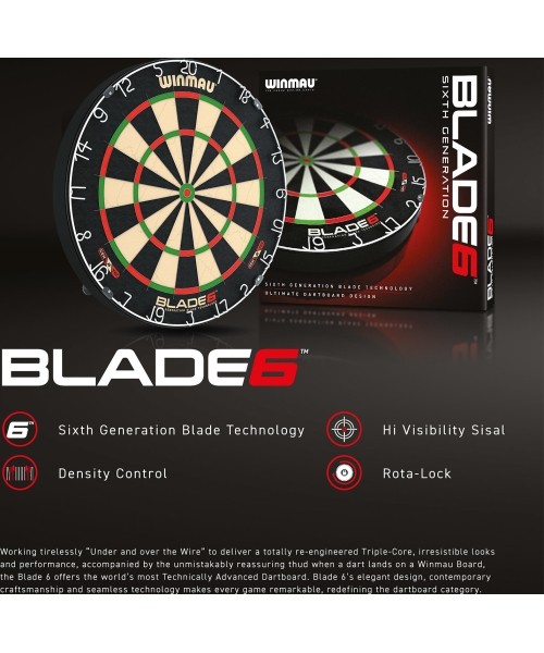 Dartboard Winmau Blade 6 