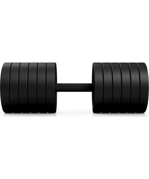 Rubber Coated Dumbbell Marbo Sport, Red, 47,5 kg