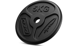Cast Iron Weight Set Marbo Slim, 30kg / 4x1.25kg, 6x2.5kg, 2x5kg